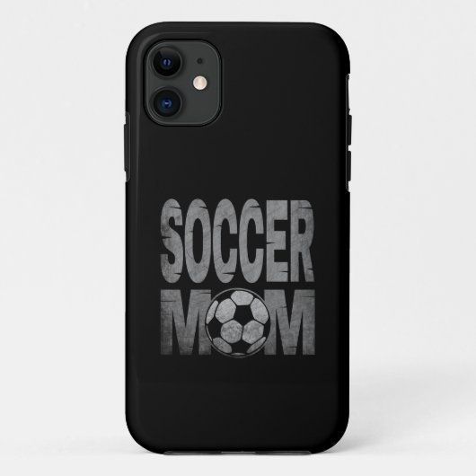 サッカーお母さん Case-Mate iPhoneケース (裏面)