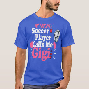 サッカーお気に入りの選手がギギおばあちゃんと呼ぶ Tシャツ