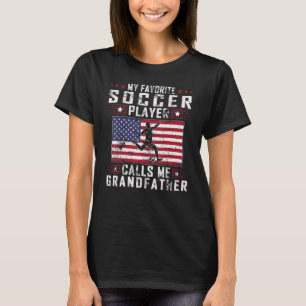 サッカーお気に入りの選手が祖父と呼ぶ Tシャツ