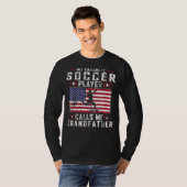 サッカーお気に入りの選手が祖父と呼ぶ Tシャツ (正面フル)
