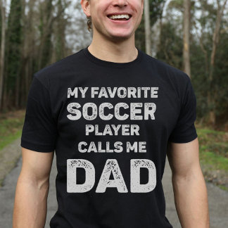 サッカーお気に入りの選手が私をパパと呼ぶ Tシャツ