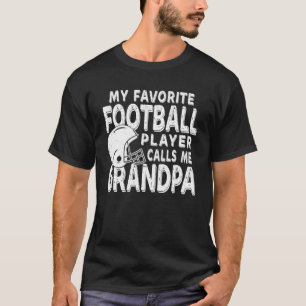サッカーお気に入りの選手が私を祖父と呼ぶ Tシャツ