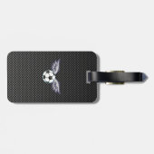 サッカーお洒落ボール翼 ラゲッジタグ (裏面横)