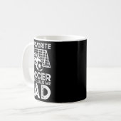 サッカーお父さん _6 コーヒーマグカップ (正面左)