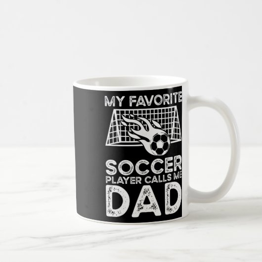 サッカーお父さん _6 コーヒーマグカップ (右)