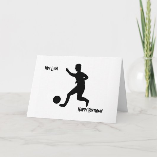 サッカーかサッカー カード (正面)