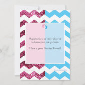 サッカーかスパークルズ 性別発表招待状 招待状 (裏面)