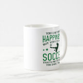 サッカーができる コーヒーマグカップ (正面右)