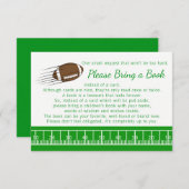 サッカーがブックカードを持ってくる エンクロージャーカード (正面/裏面)