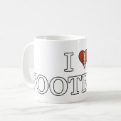 サッカーが大好き コーヒーマグカップ (正面左)