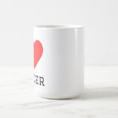サッカーが大好き コーヒーマグカップ (中央)