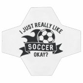 サッカーが大好き サッカーボール (フラット)