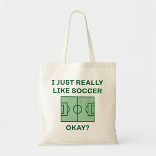 サッカーが大好き トートバッグ
