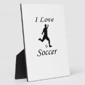 サッカーが大好き フォトプラーク (側面)