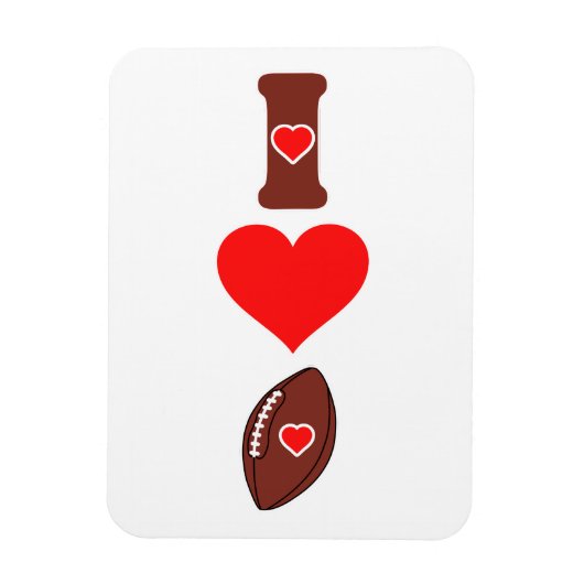 サッカーが大好き マグネット (縦)