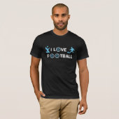 サッカーが大好き! Tシャツ (正面フル)