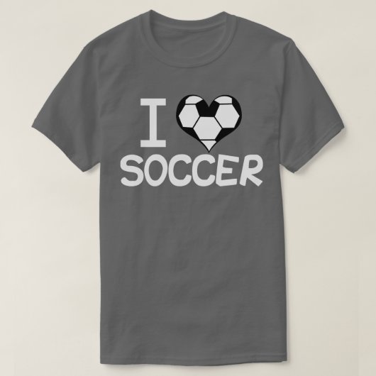 サッカーが大好き Tシャツ (デザイン正面)