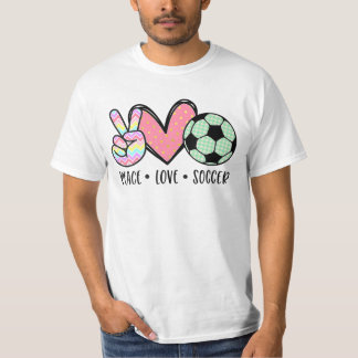 サッカーが大好き Tシャツ