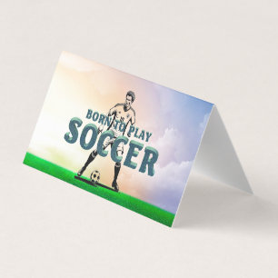 サッカーが好きでたまらない 名刺