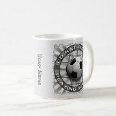 サッカーが好きなら  コーヒーマグカップ (正面右)