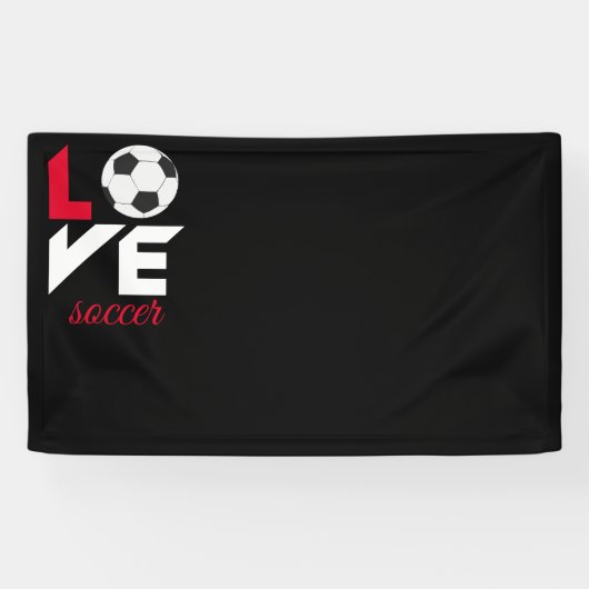 サッカーが好き 横断幕 (横)