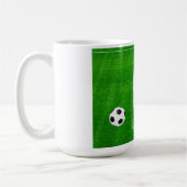 サッカーが好空白のき コーヒーマグカップ (左)
