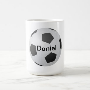 サッカーが好空白のき コーヒーマグカップ