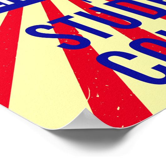 サッカーが投票ポスターを投げる ポスター (角)