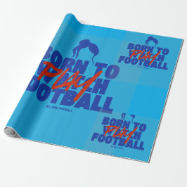 サッカーが生まれ変わる ラッピングペーパー