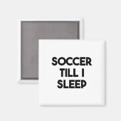 サッカーが面白い - 眠るまでサッカー  マグネット (正面/裏面)