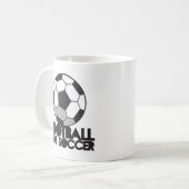 サッカーじゃない!ボールシャツ コーヒーマグカップ (正面左)
