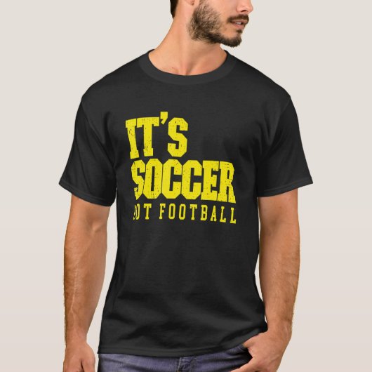 サッカーじゃない Tシャツ (正面)
