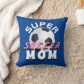 サッカーすごいの母スポーツ母の日 クッション (ブランケット)