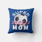 サッカーすごいの母スポーツ母の日 クッション (裏面)