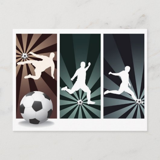 サッカーすごいの ポストカード (正面)