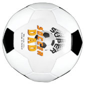 サッカーすごいパパサッカースポーツ父の日 サッカーボール (回転)