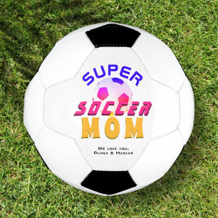 サッカーすごいママサッカースポーツ母の日 サッカーボール