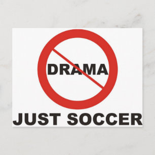 サッカーだけのドラマなし ポストカード