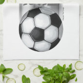 サッカーでスキルウィンクを失う キッチンタオル (折り畳み)