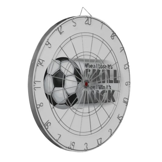 サッカーでスキルウィンクを失う ダーツボード (正面左)