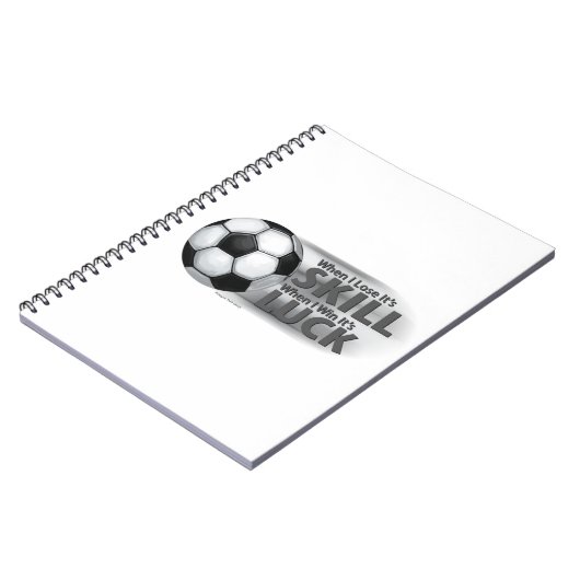 サッカーでスキルウィンクを失う ノートブック (左側)