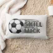 サッカーでスキルウィンクを失う ランバークッション (ブランケット)