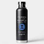 「サッカーでビートする人々の涙」ボトル ウォーターボトル (左面)