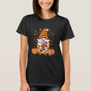 サッカーとカボチャのスパイスの秋の格言秋 Tシャツ