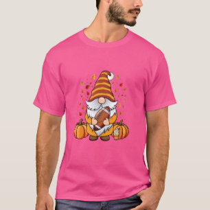 サッカーとカボチャのスパイスの秋の格言秋 Tシャツ