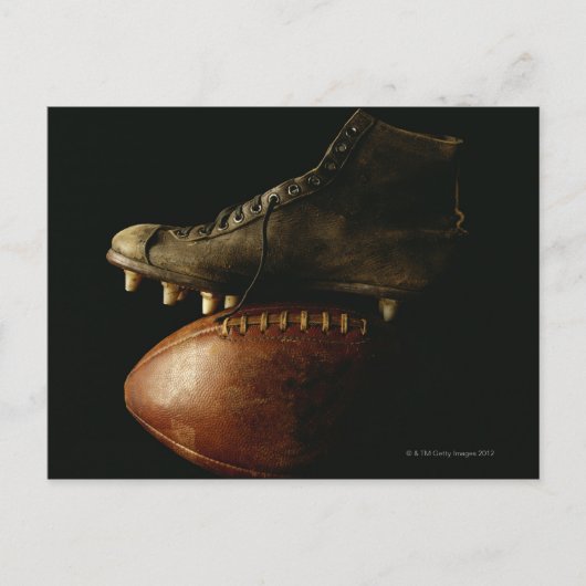 サッカーとクレート ポストカード (正面)