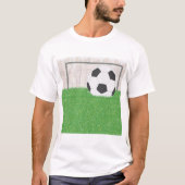 サッカーとゴール Tシャツ (正面)