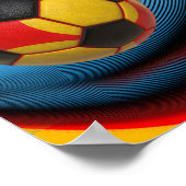 サッカーとサッカーのダイナミクス小 ポスター (角)