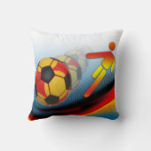 サッカーとサッカーのダイナミクス クッション (裏面)