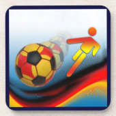 サッカーとサッカーのダイナミクス コースター (正面)